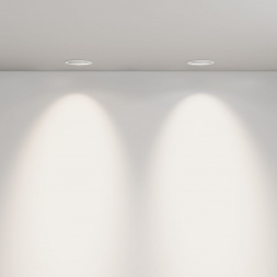 Встраиваемый светодиодный светильник Maytoni Technical Downlight Lens DL105-12W4K-W