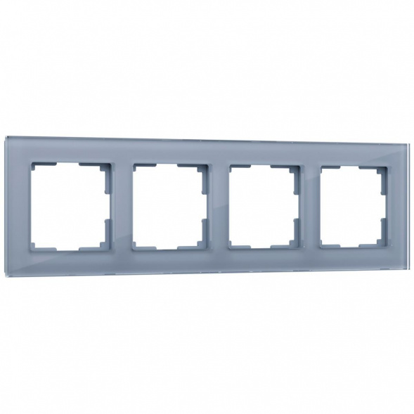 Рамка на 4 поста Werkel Favorit серый W0041115 4690389160011