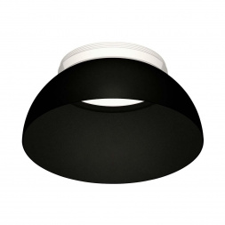 Насадка передняя Ambrella light DIY Spot SBK/FR черный песок/белый матовый N8141