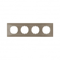 Рамка LK Studio 4-постовая квадрат (бронза) Vintage-Quadro 884427-1