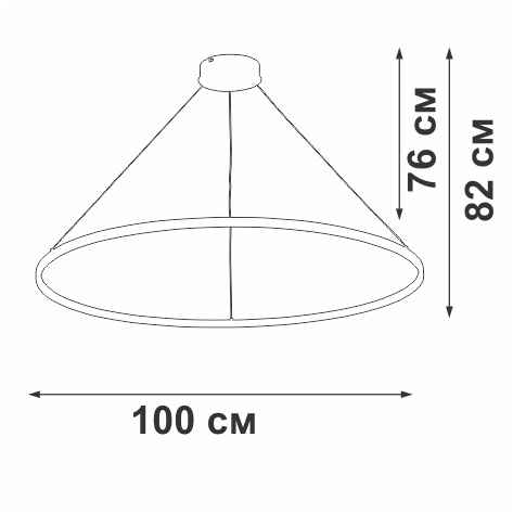 Люстра Vitaluce V2514DT-8/1S