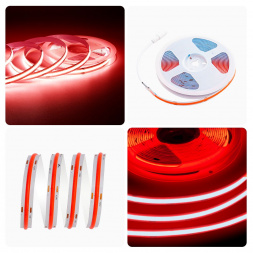 Светодиодная лента Apeyron 11W/m 352LED/m COB красный 3M 185ОО