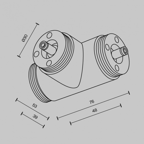 Аксессуар Maytoni Technical CA015TC-B