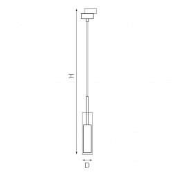 Трековый светильник Lightstar Cilino (756012+592007) L1T756012