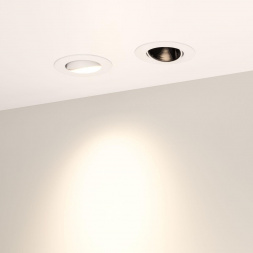 Встраиваемый светодиодный светильник Arlight MS-Forecast-Built-Turn-R82-8W Warm3000 037187