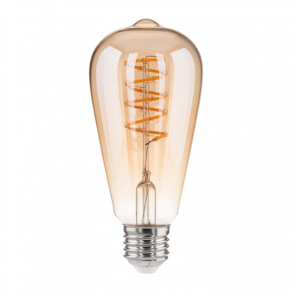 Лампа светодиодная филаментная диммируемая Elektrostandard E27 5W 2700K тонированная a053408
