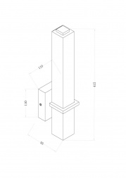 Бра Maytoni Technical Kant C002WL-L12CH4K