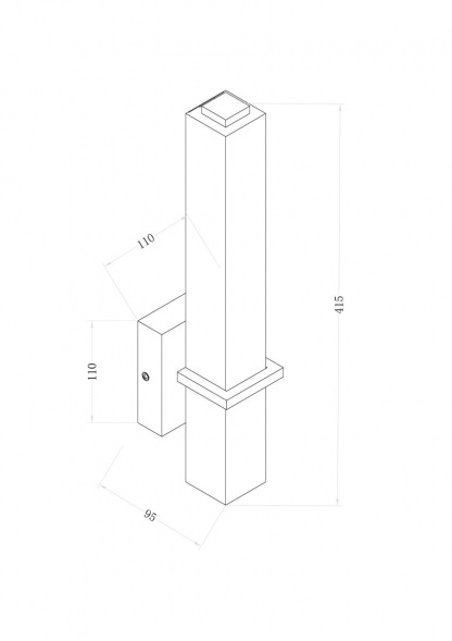 Бра Maytoni Technical Kant C002WL-L12CH4K