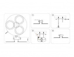 Светильник потолочный Ambrella light ACRYLICA FA8942