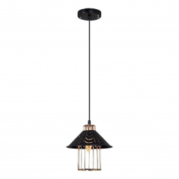 Подвесной светильник Reluce 02501-0.9-01 BK+GD