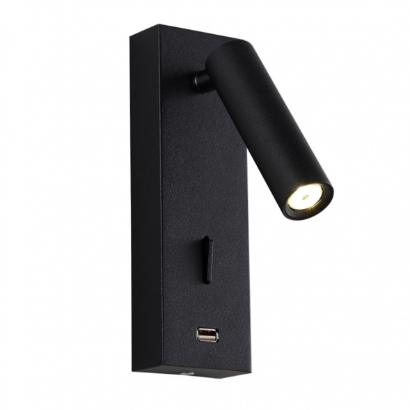 Настенный светильник Crystal Lux CLT 210W USB BL