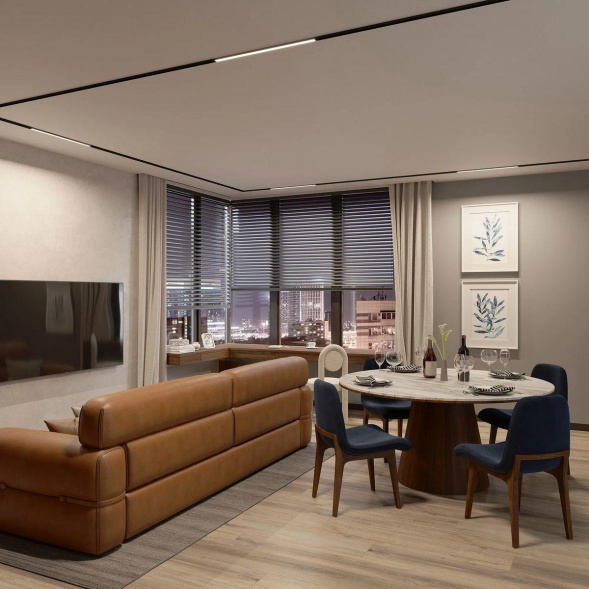 Трековый светодиодный светильник Arlight Mag-Flat-25-L200-6W Day4000 046331