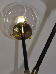 Потолочная люстра Elvan LU-208/5-E27-BkBaCl