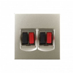 Аудиорозетка двойная ЭРА Elegance 14-3112-04 Б0034329