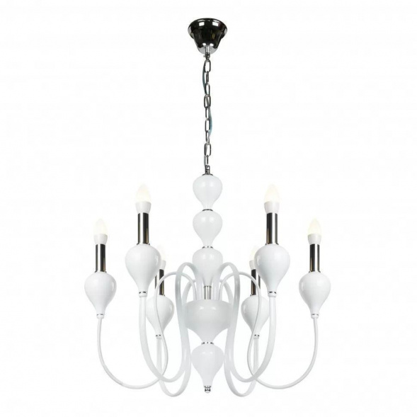 Подвесная люстра iLamp Lady 88003-6 WH