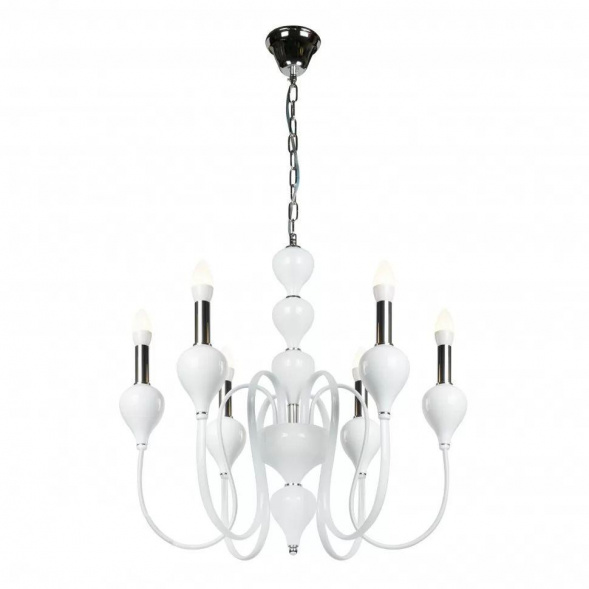 Подвесная люстра iLamp Lady 88003-6 WH