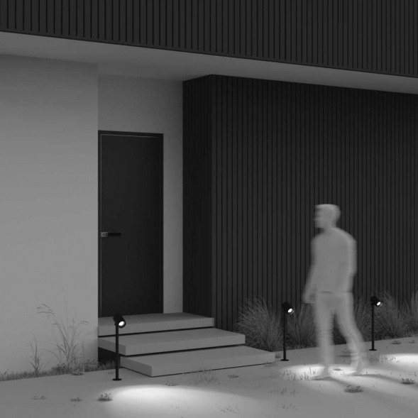 Ландшафтный светильник Maytoni Outdoor O497FL-L12B3K1