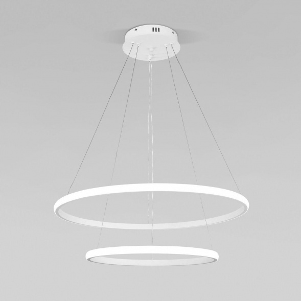 Подвесной светодиодный светильник Eurosvet Collars 90264/2 белый