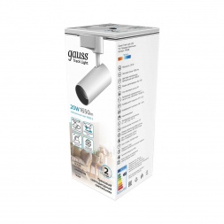 Трековый светодиодный светильник Gauss Track Light Led TR068