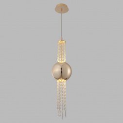 Подвесной светодиодный светильник Crystal Lux Navajo SP3W Led Gold