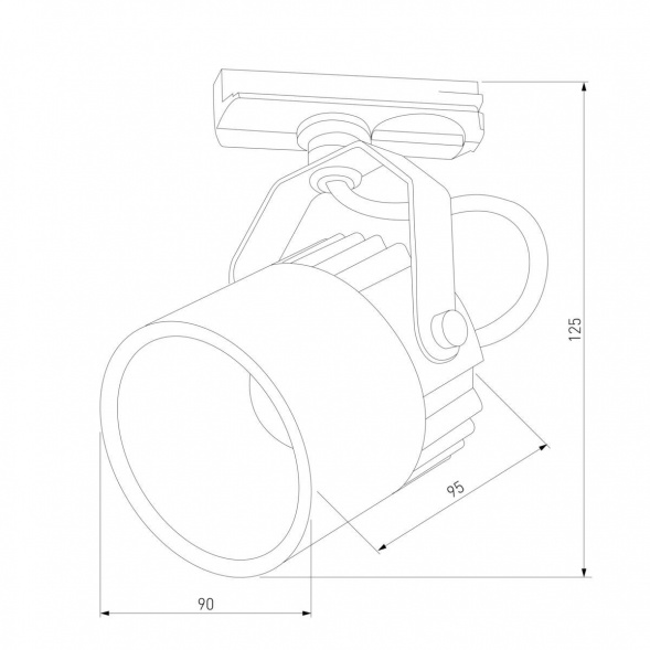 Трековый светодиодный светильник TK Lighting 4145 Tracer