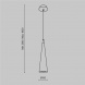 Подвесной светильник Maytoni Nevill P318-PL-01-W