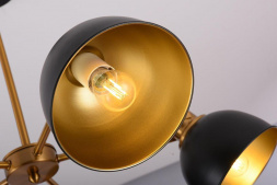 Подвесная люстра Lumina Deco Belmonti LDP D017-5 BK