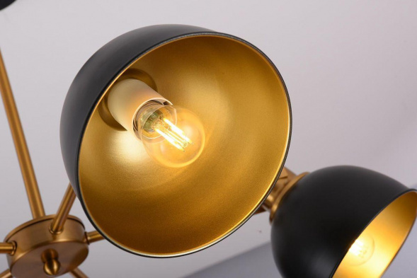 Подвесная люстра Lumina Deco Belmonti LDP D017-5 BK