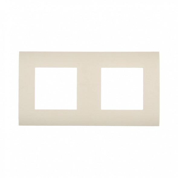 Рамка LK Studio 2-постовая (бежевый) LK45 854201-1