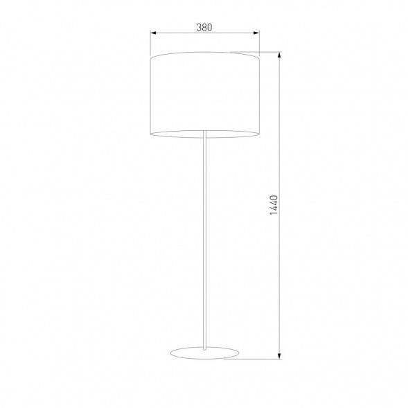 Торшер TK Lighting 5279 Tercino Blue