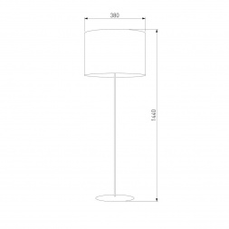 Торшер TK Lighting 5279 Tercino Blue
