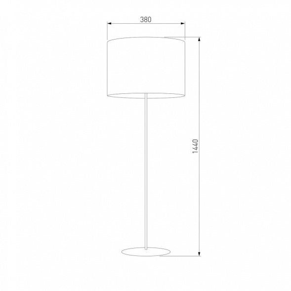 Торшер TK Lighting 5279 Tercino Blue