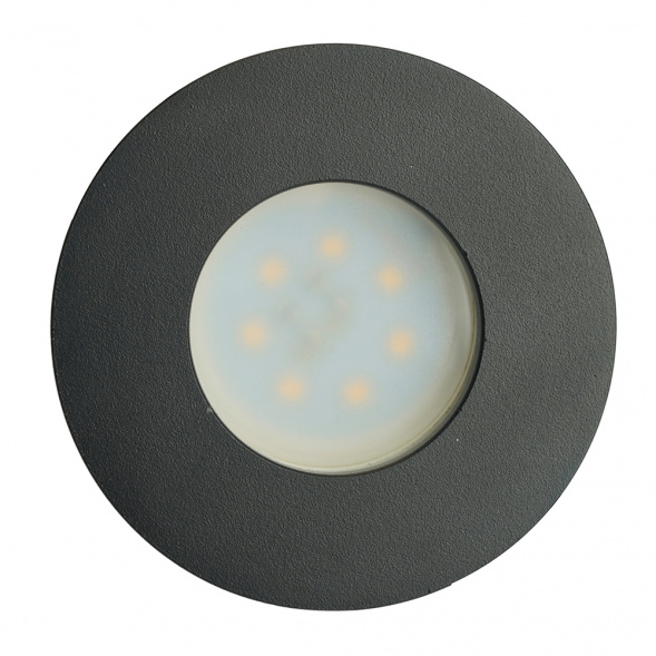 Светильник встраиваемый Feron DL3114 потолочный MR16 G5.3 черный 51367