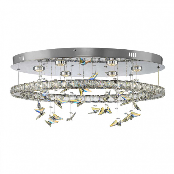 Люстра хрустальная с пультом Citilux ETERA CL322050