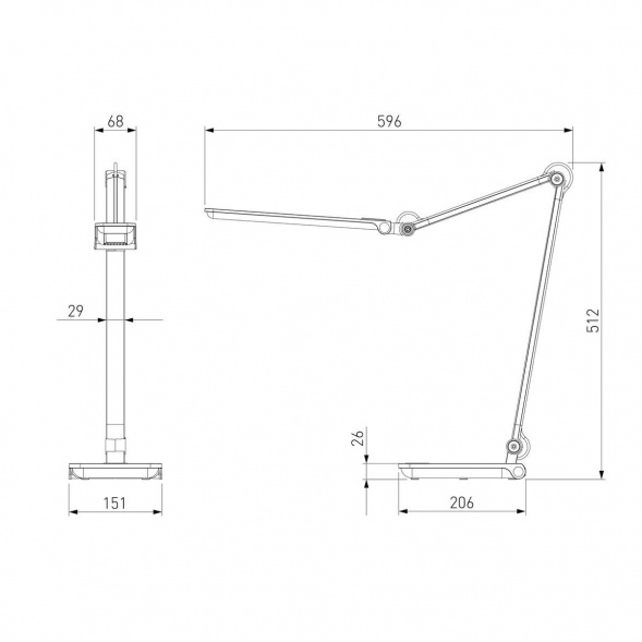 Настольная лампа Elektrostandard Great TL70240 a065289