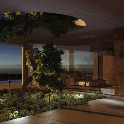 Ландшафтный светильник Maytoni Outdoor O494FL-L20B3K