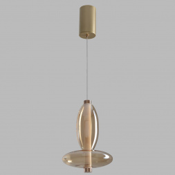 Подвесной светодиодный светильник Crystal Lux Quasar SP10W Led Amber