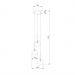Подвесная люстра TK Lighting 5942 Nilos