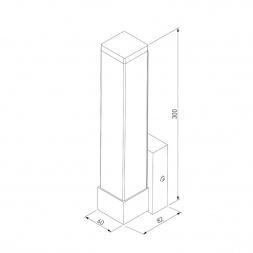 Настенный светильник Elektrostandard Jimy MRL Led 1110 белый a052740