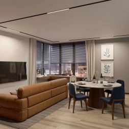 Трековый светодиодный светильник Arlight Mag-Flat-25-L800-24W Day4000 046336