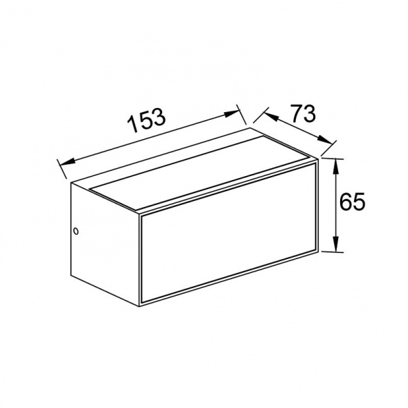 Настенный уличный светильник Mantra CANCUN 9096