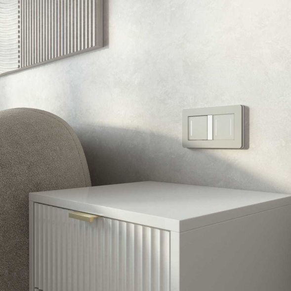 Умный сенсорный выключатель одноклавишный (дымчатый) W4513641/ a069764