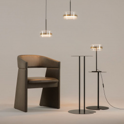 Подвесной светодиодный светильник Maytoni Dress code MOD348PL-L18BBS3K