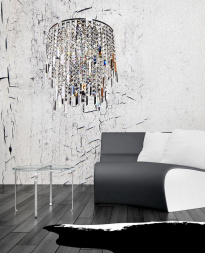 Подвесная люстра Lumina Deco Zucchero LDP 2159-350 CHR