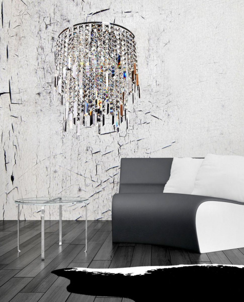 Подвесная люстра Lumina Deco Zucchero LDP 2159-350 CHR