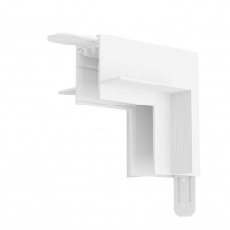 Коннектор L-образный стена-потолок Denkirs Smart Hide TR2118-WH