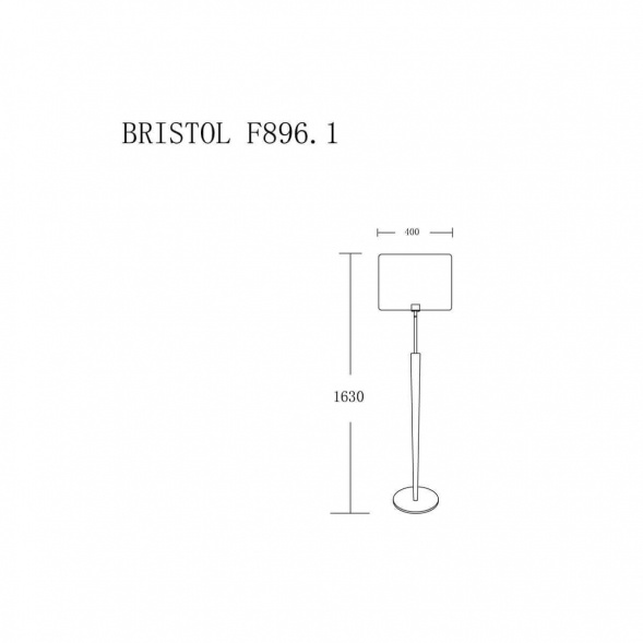 Торшер Lucia Tucci Bristol F896.1
