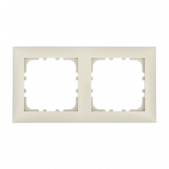 Рамка LK Studio 2-постовая (бежевый) LK60 864201-1