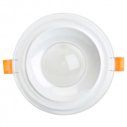 Светильник встраиваемый Feron DL8270 потолочный MR16 G5.3 прозрачный, белый 51151