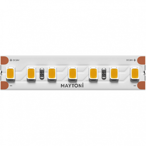 Светодиодная лента Maytoni 17W/m 168LED/m 2835SMD теплый белый 5M 201058